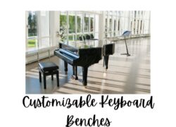 Customizable Keyboard Benches