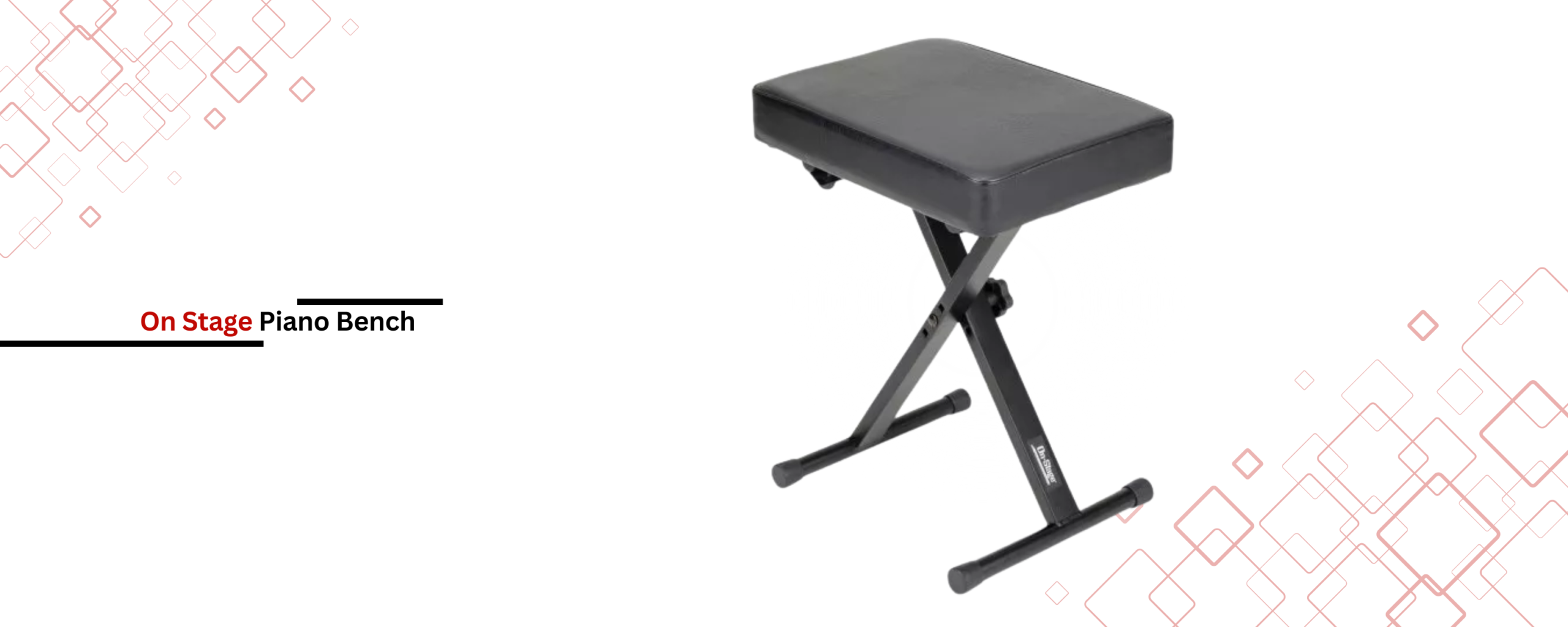 On Stage KT7800 Piano Bench