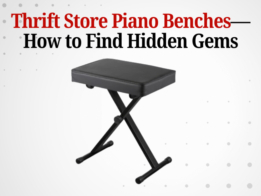 Thrift Store Piano Benches—How to Find Hidden Gems