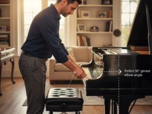 How to Properly Align Your Bench with Your Keyboard or Piano