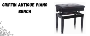 The image shows griffin piano bench