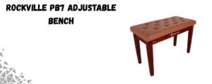 The image shows the Rockville PB7 Adjustable bench